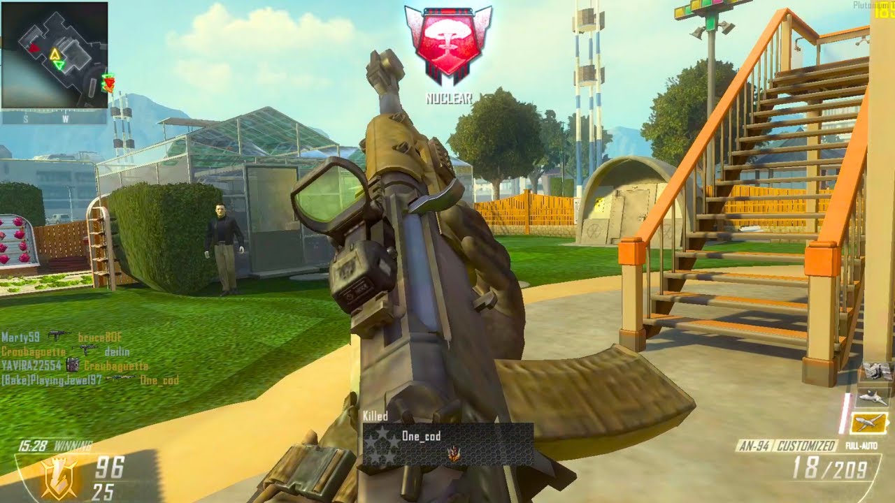 126 Kills w/ Nuclear on Nuketown - Black ops 2 (Plutonium)