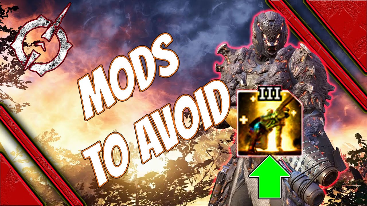 Outriders mods to avoid - best mods to stay away from and not use