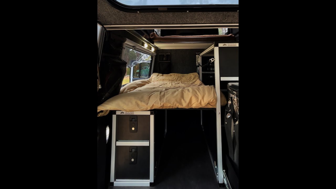 Jeep Gladiator with AT Overland Atlas Camper, Sleeping Areas
