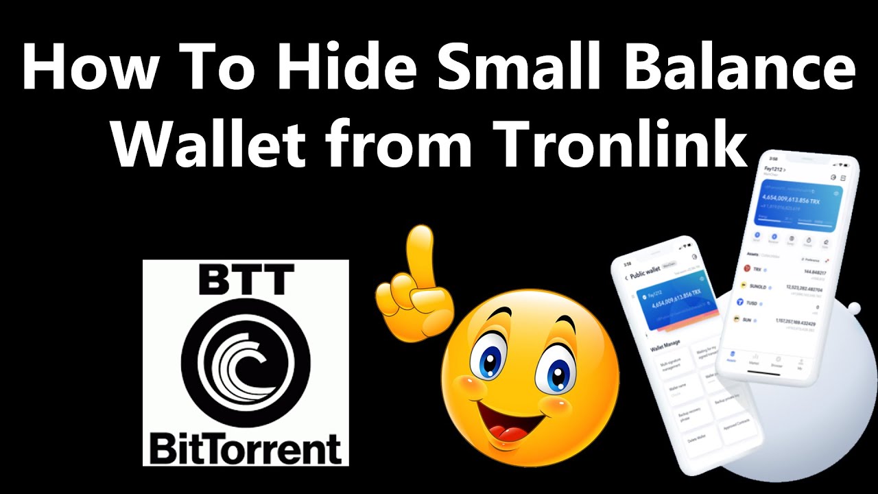 How To Hide Small Balance Wallet from Tronlink | Crypto Wallets Info
