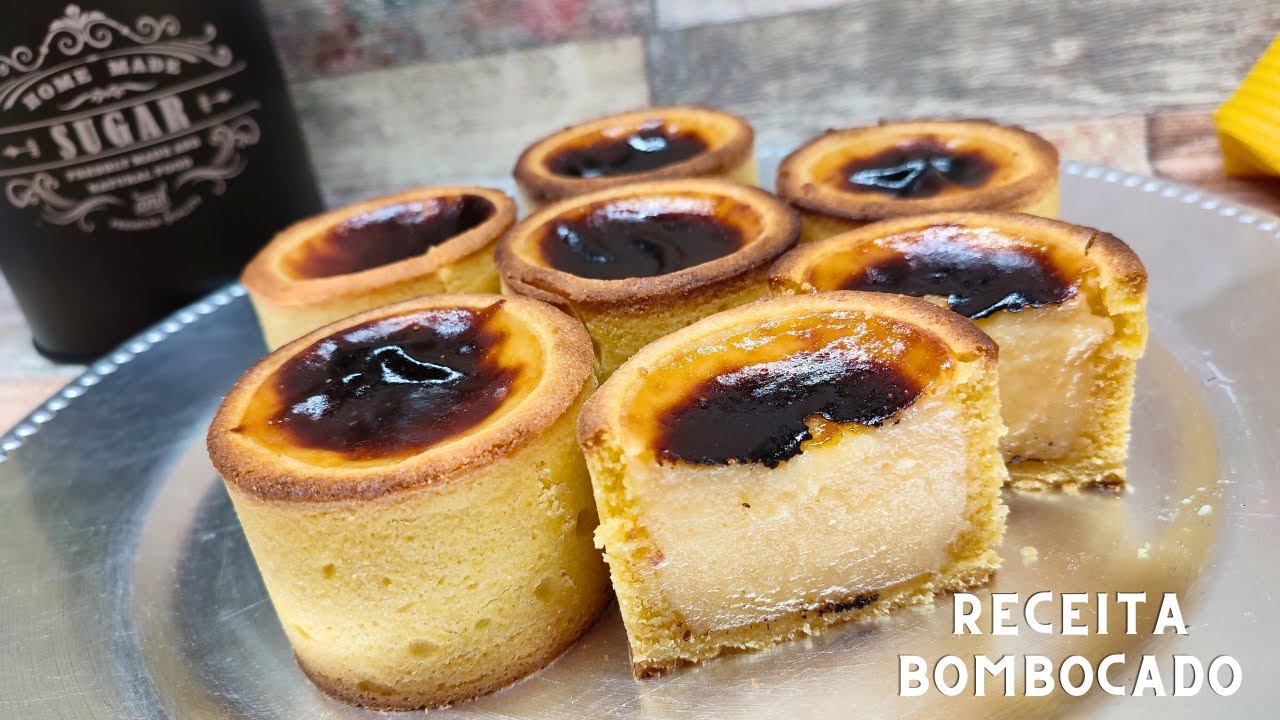 Aprenda neste vídeo a fazer o famoso Bombocado, um derivado do Pastel de Nata português!