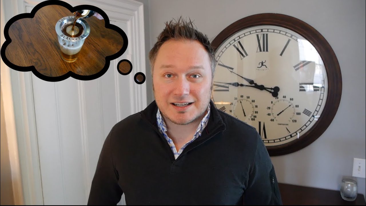 Doug Pours a Perfect Black and Tan