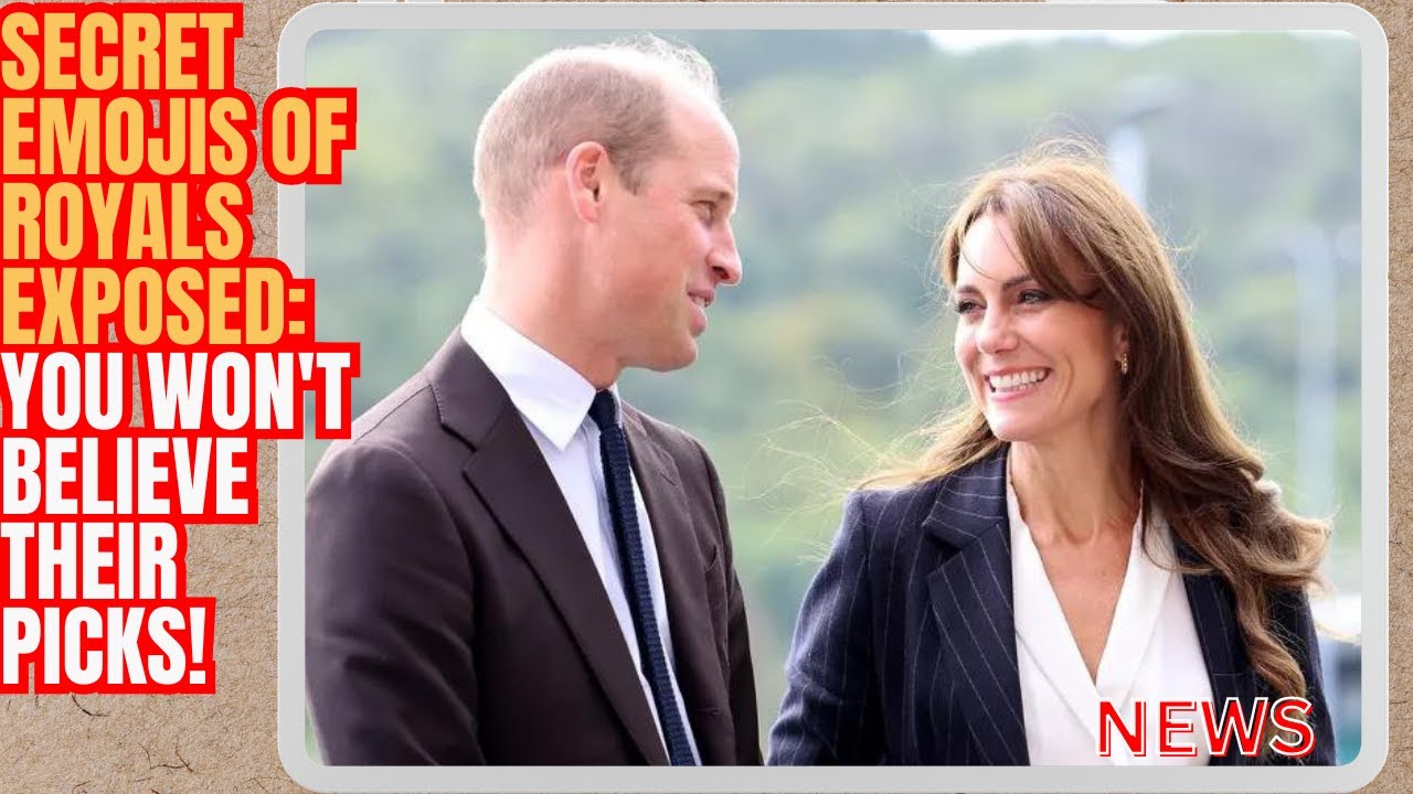 Royal Banter Unveiled: Kate Middleton's Hilarious Emoji Picks!