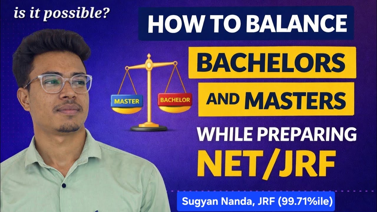 Is It Possible to Crack NET/JRF Along With Master’s Degree? | Decoding Political Science