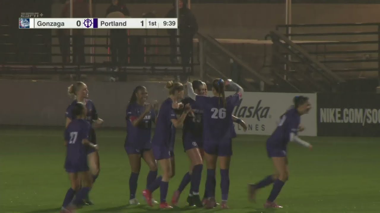 Portland Women's Soccer vs. Gonzaga (1-0) - Highlights