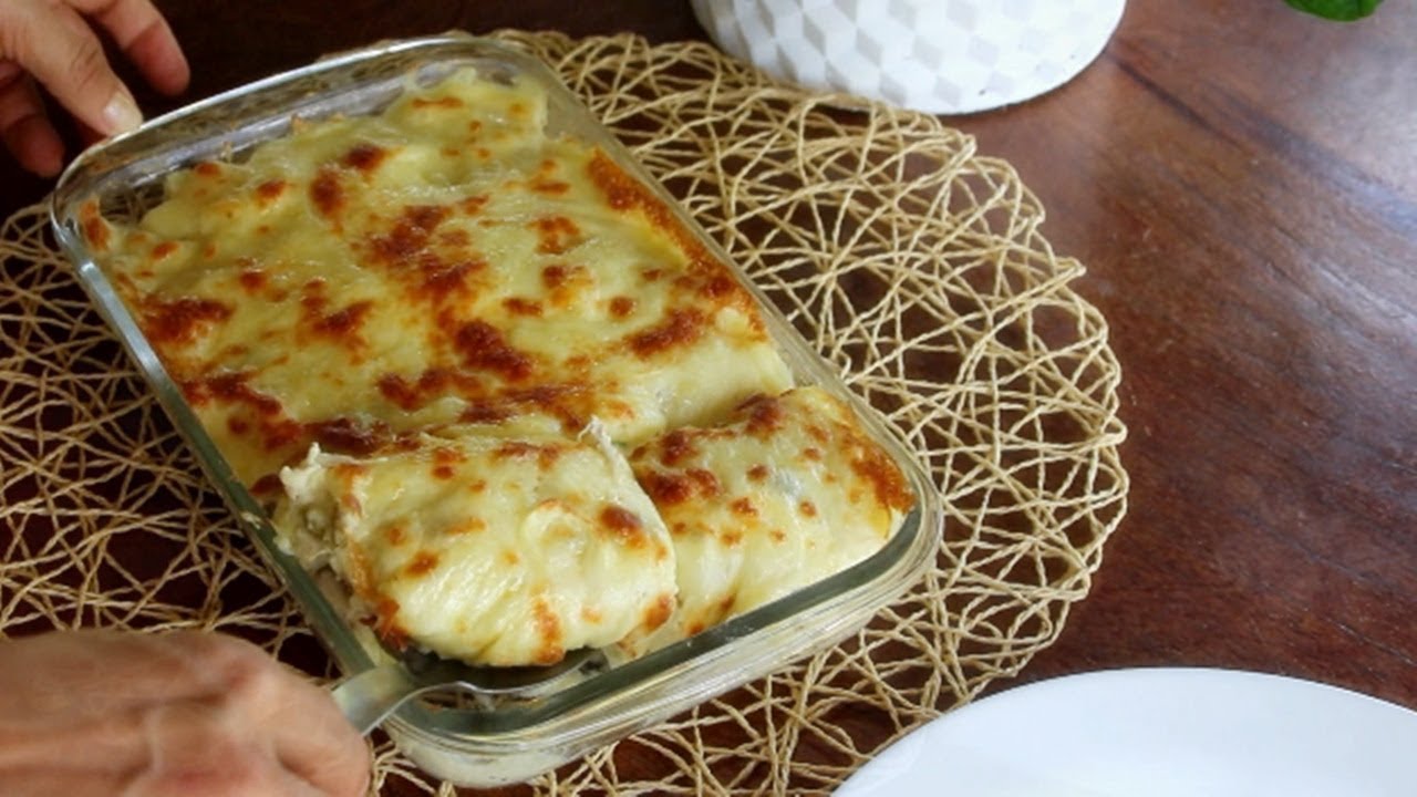 CAVALO BRANCO AO FORNO SUPER FÁCIL! ALMOÇO SIMPLES, RÁPIDO E DELICIOSO!