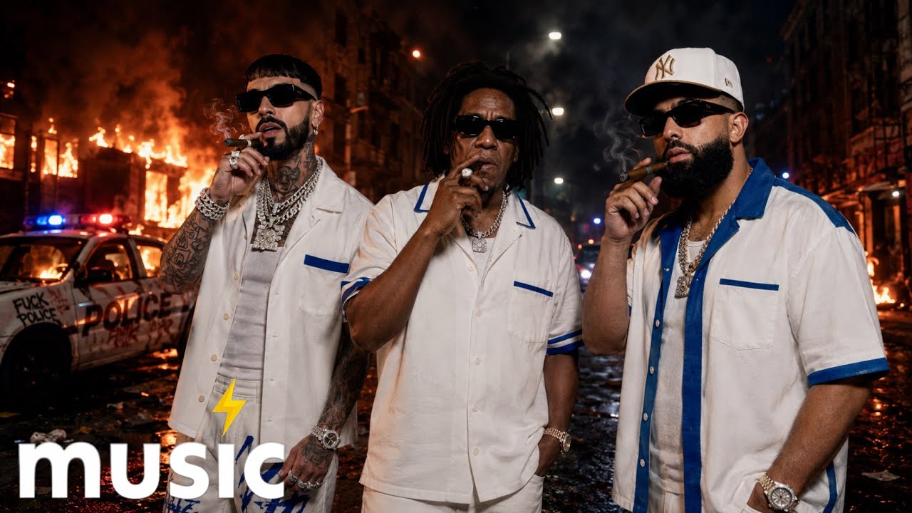 Tego Calderon, Eladio Carrión, Anuel - Malianteo Y Calle Official Music Video)