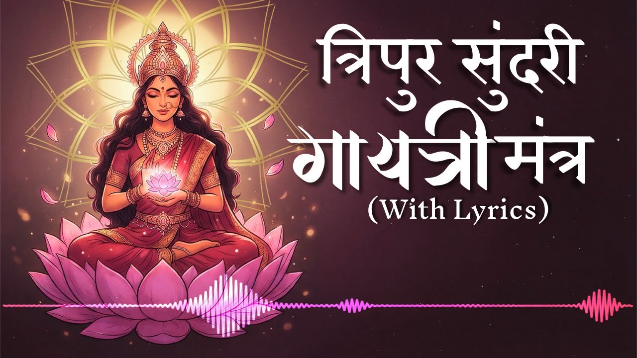 Tripura Sundari Gayatri Mantra 108 Times | Shodashi Mantra for Attraction, Beauty & Wealth 🪷