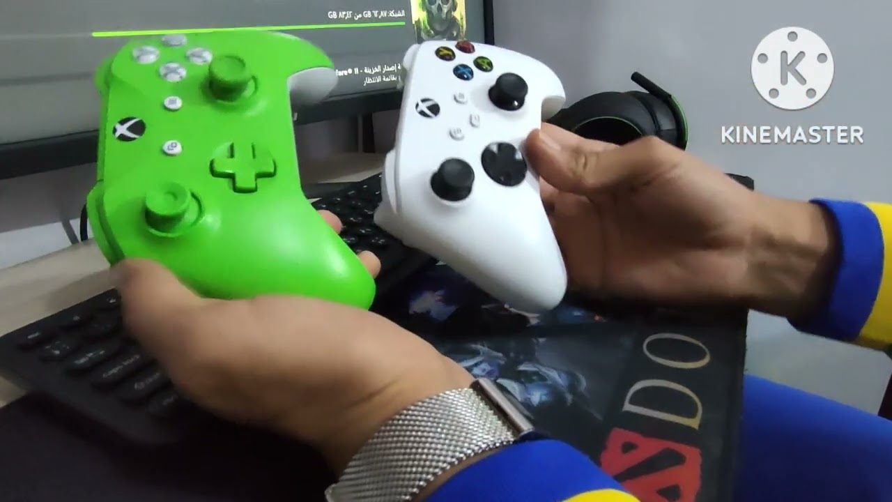 انواع جوستك المتوافقة مع xbox series