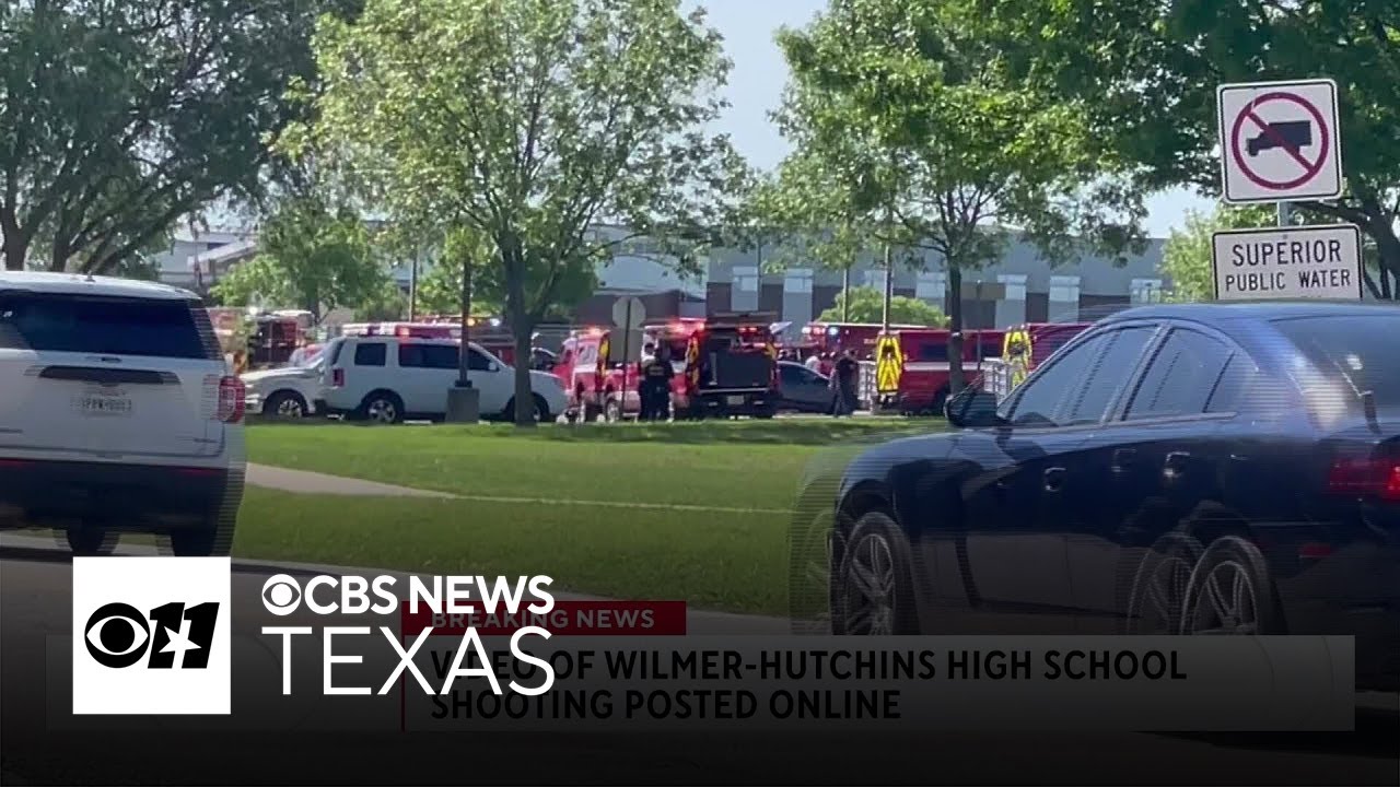 Video from inside Wilmer-Hutchins High School shows moment of shooting