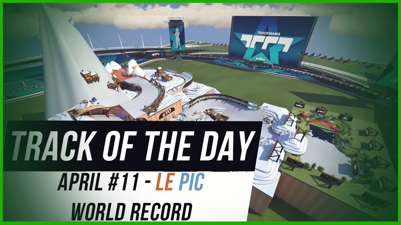 Trackmania 2020 TOTD April #11 - LE PIC | eLconn21 - 33.666 World Record