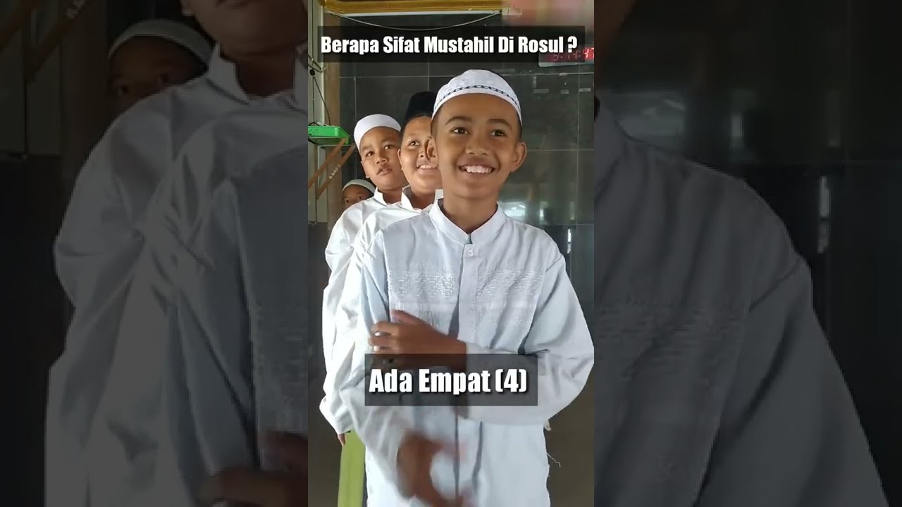 TEBAK TEBAKAN SANTRI KUIS SANTRI - CHALLENGE SANTRI PONDOK PESANTREN ANNIHAYAH part 5