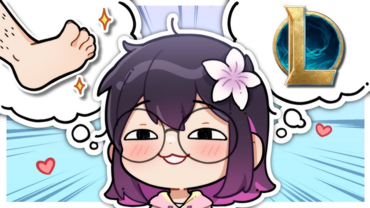 i love league and feet