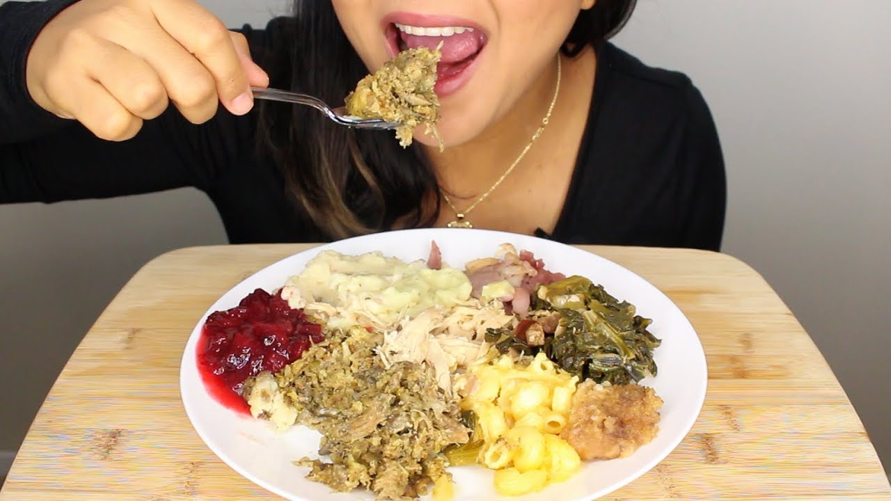 ASMR Thanksgiving Leftovers and BIG ANNOUNCEMENT! (Whispering and Eating Sounds)