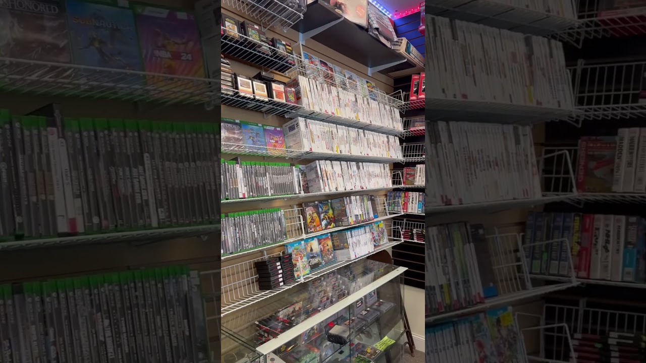 Retro game store in Atlanta 🎮🕹️
