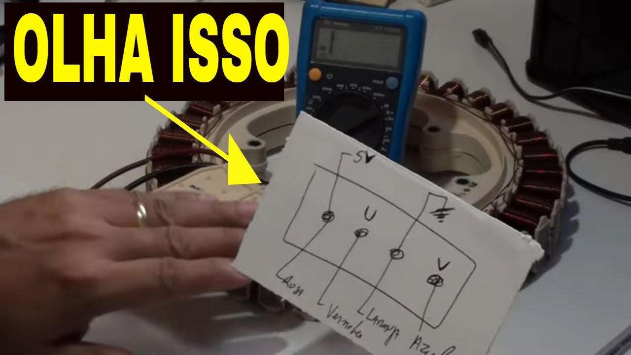 COMO TESTAR O SENSOR DE ROTAÇÃO DA LAVA E SECA SAMSUNG