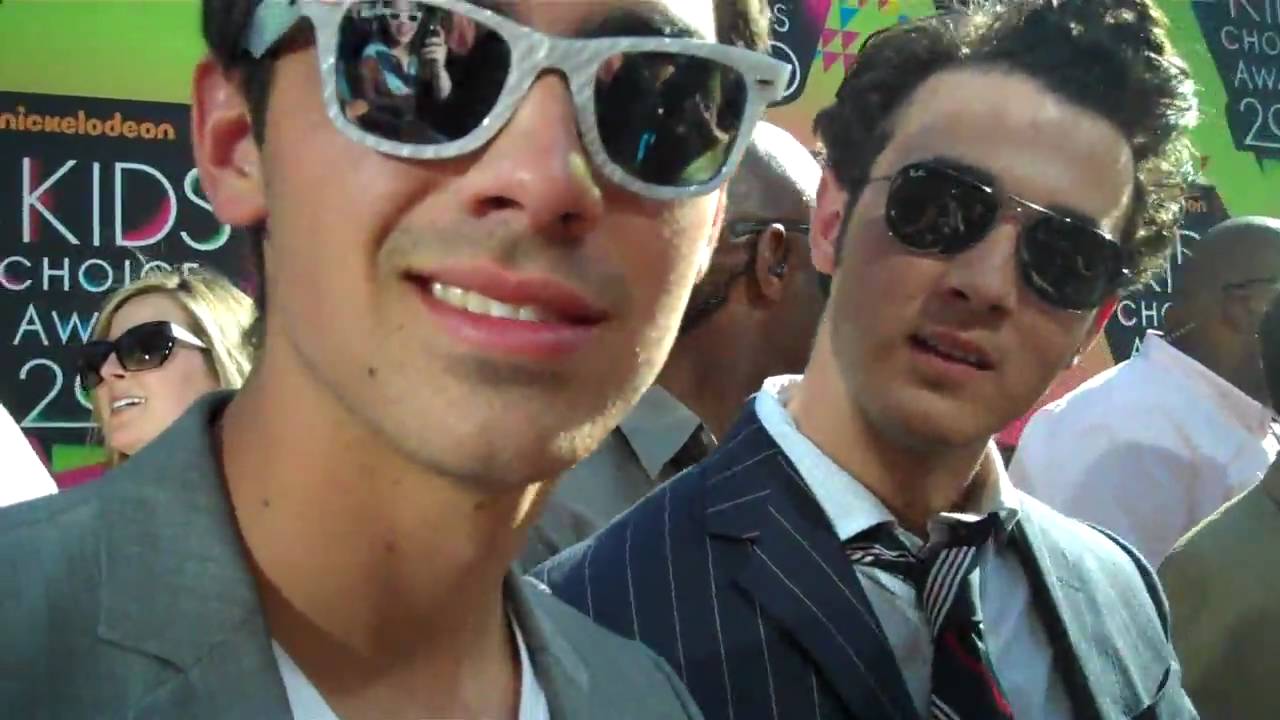 The Jonas Brothers at the 2010 Nickelodeon Kids Choice Awards
