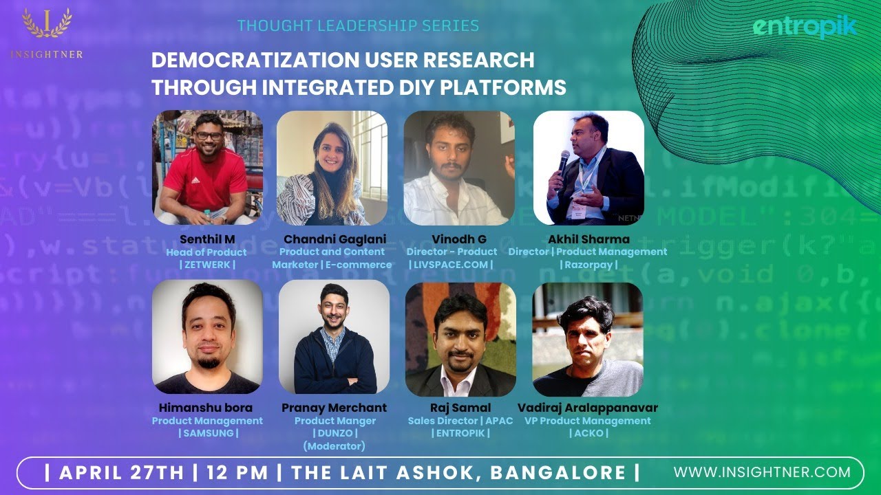 SNEAK PEEK INTO THE ROUNDTABLE DISCUSSION || Thought Leadership Series #userresearch #ux #uxdesign