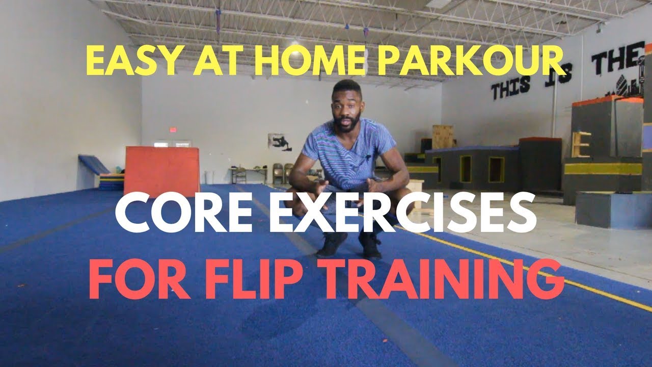Easy At Home Parkour Core Exercises for Flip Training