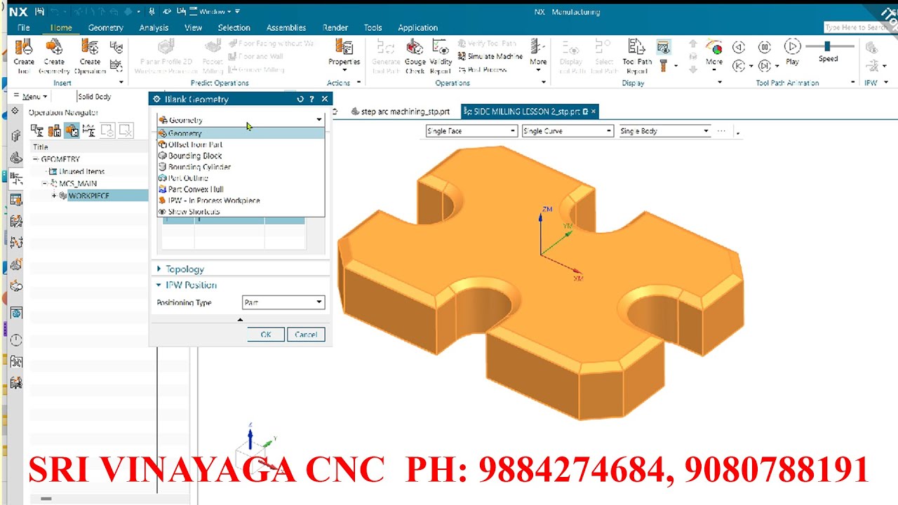 NX CAD CAM TUTORIAL IN TAMIL - 2D CHAMFER & PLANNER TEXT #nxcad #nxcam #nxcadcam #cadcam