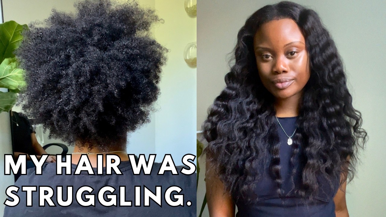 How clip-ins SAVED my hair
