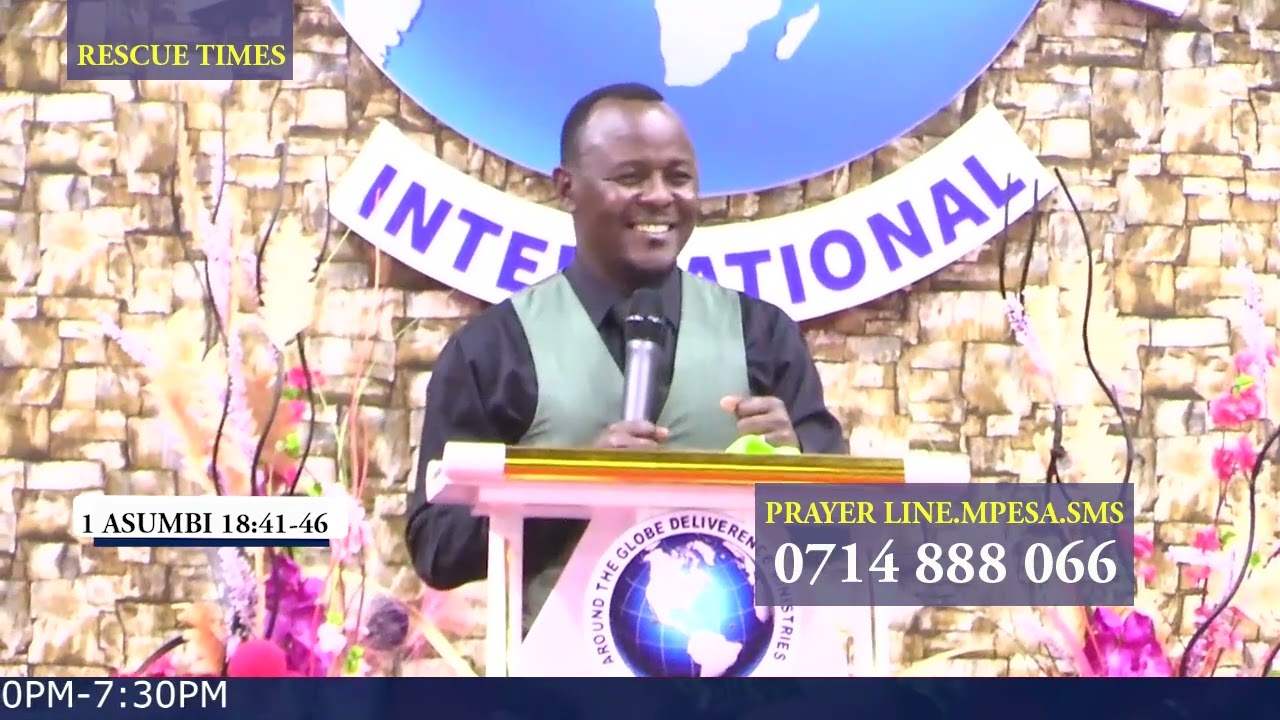 Bishop Lazarus Musyoka Ministering at ATG CHAPEL MACHAKOS KIKAMBA SERVICE 