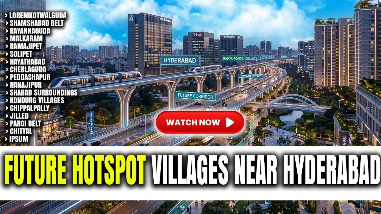 Hyderabad Future Growth Corridor | Best Investment Opportunity?