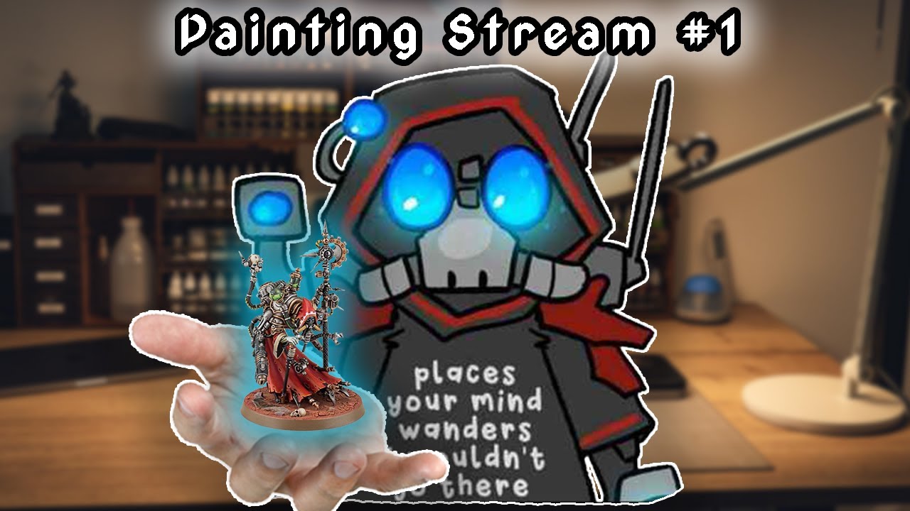 Test Painting Stream (My setup is remarkably scuffed)