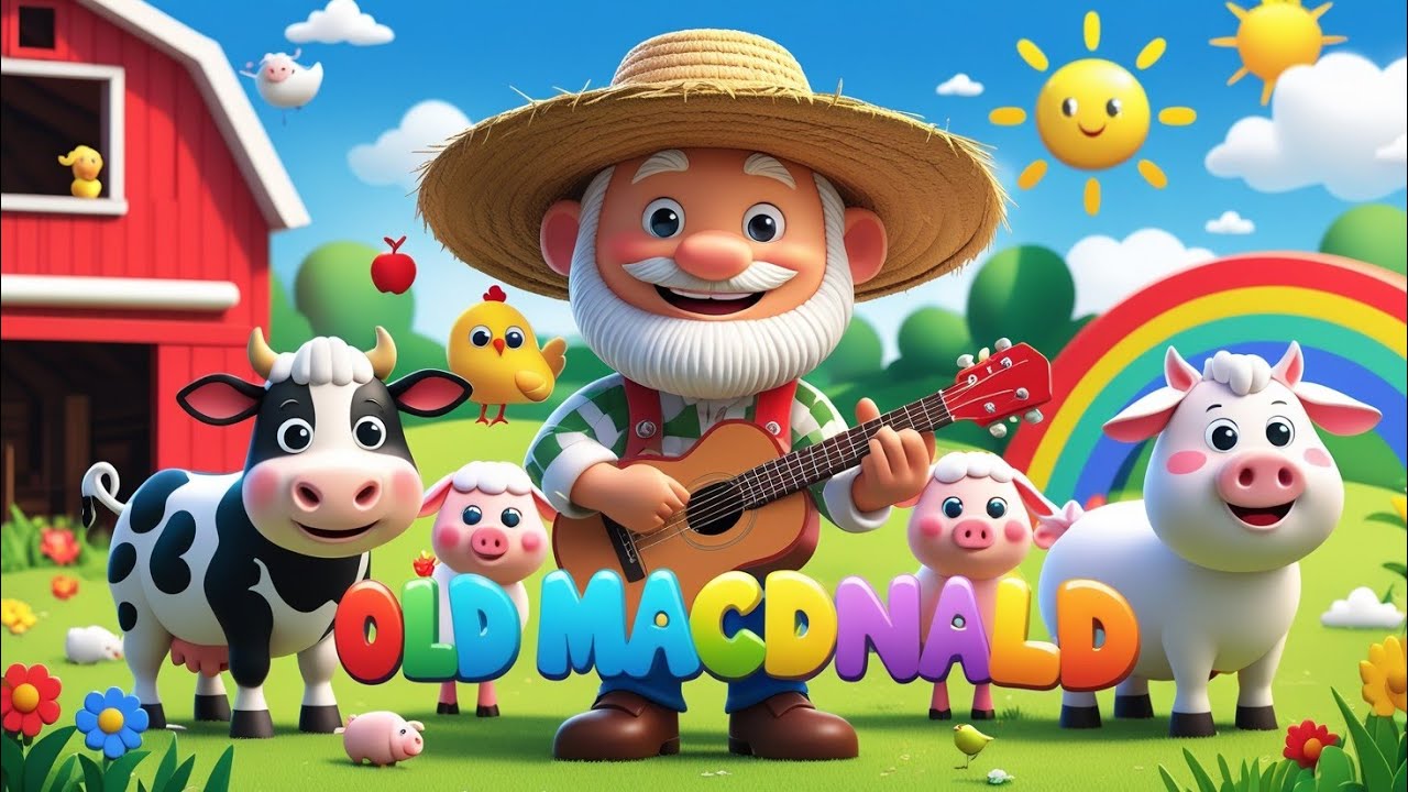 Old MacDonald Had a Farm | Nursery Rhymes | Fun Garden #OldMacDonald #oldmacdonaldhadafarm 