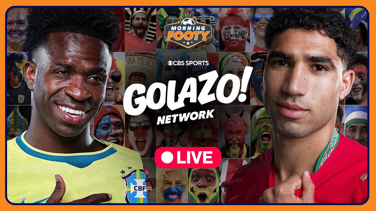 Morning Footy LIVE: USA vs. Paraguay Recap + Brazil vs. Morocco PREVIEW