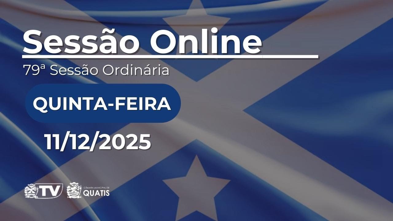79ª Sessão Ordinária da 1ª Sessão Legislativa da 9ª Legislatura