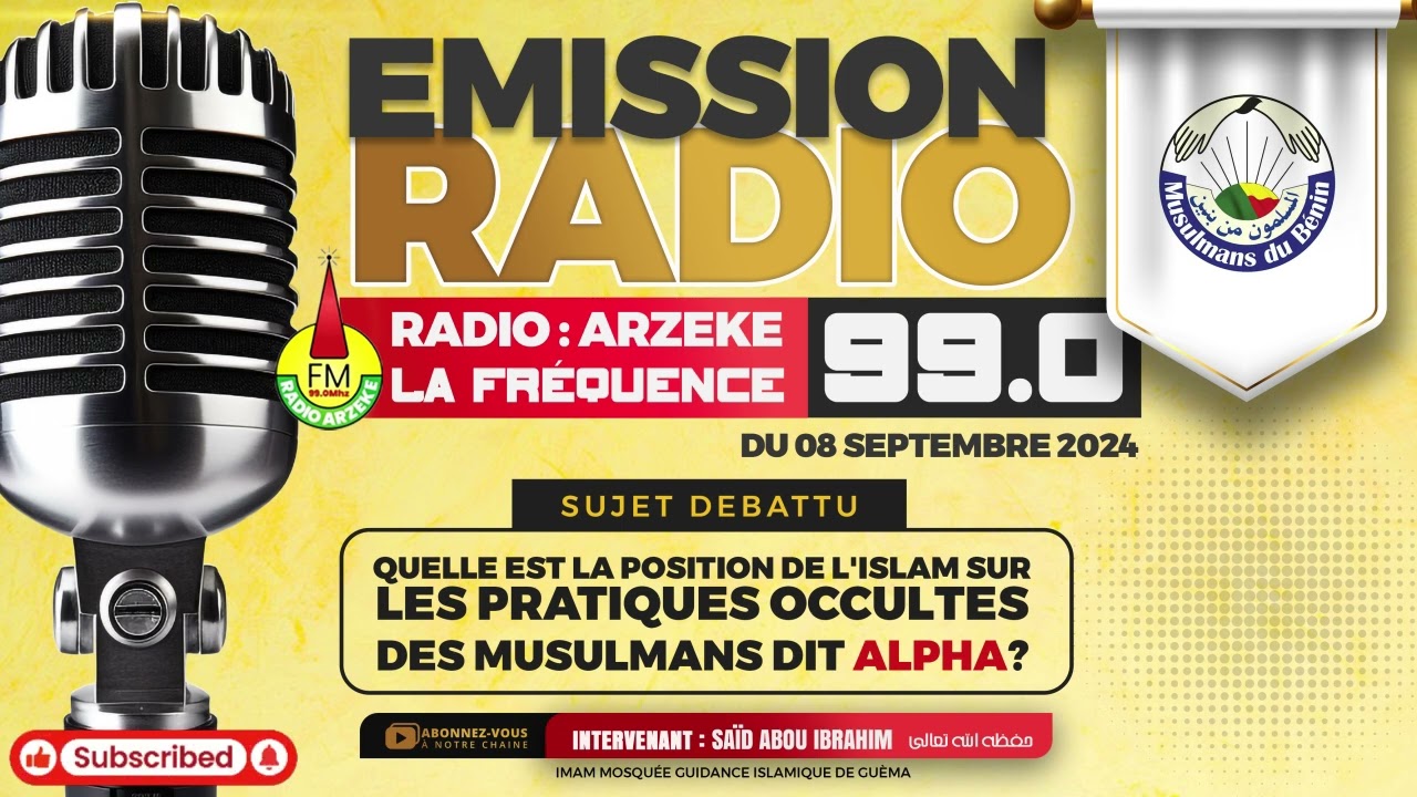 La position de l'islam sur les pratiques occultes des musulmans dit alpha - Said Abou Ibrahim