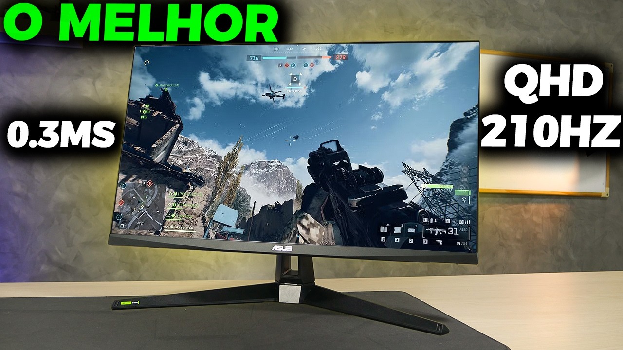 TÁ POR R$1300! MONITOR GAMER ASUS 27