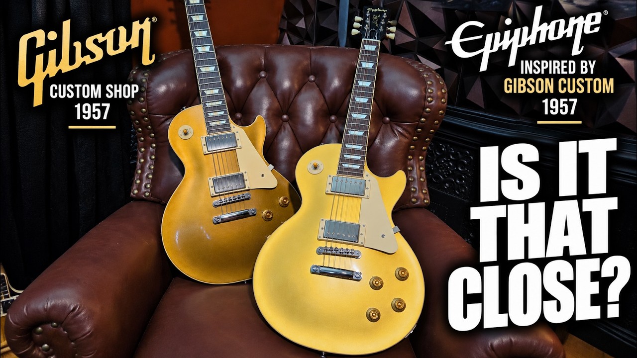 Epiphone против Gibson Custom Shop: за что вы НА САМОМ ДЕЛЕ платите?