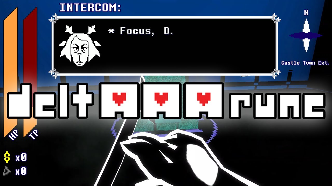 Deltarune if it was a generic western AAA game