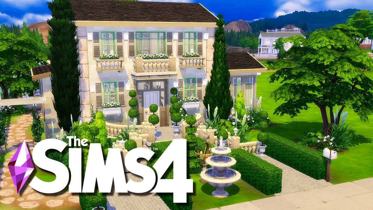 First video after a 3-year long hiatus?!  || OLD SUMMER FAMILY ESTATE 🌊 || The Sims 4 Speed Build