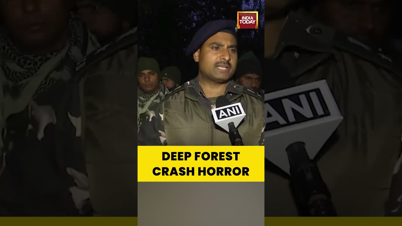 Deep Forest Crash Horror | 7 Killed In Jharkhand Air Ambulance Tragedy #jharkhandnews