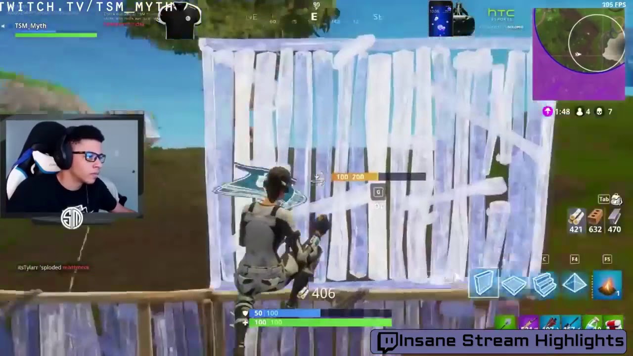 TSM_MYTH BEST/FASTES BUILDER ON FORTNITE | BEST HIGHLIGHTS OF THE MYTH #3