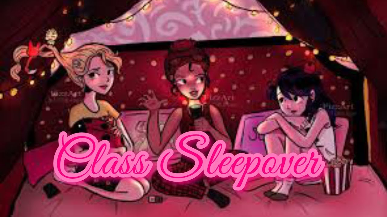 Miraculous Texting Story ~A Sleepover~ (One Shot)