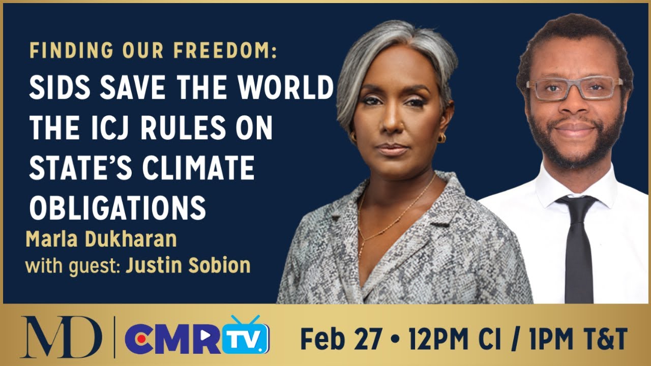 Finding Our Freedom: SIDS Save the World - The ICJ Rules on State’s Climate Obligations 📱