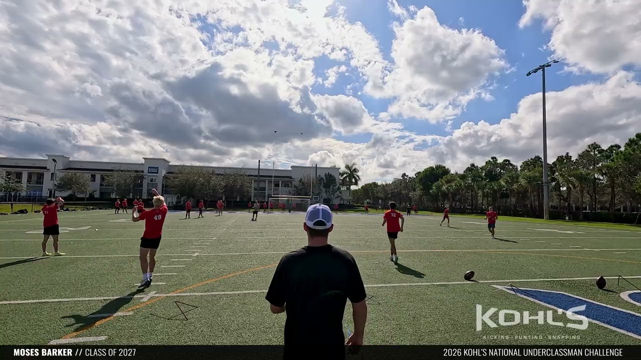 Moses Barker // 2026 Kohl's National Underclassman Challenge