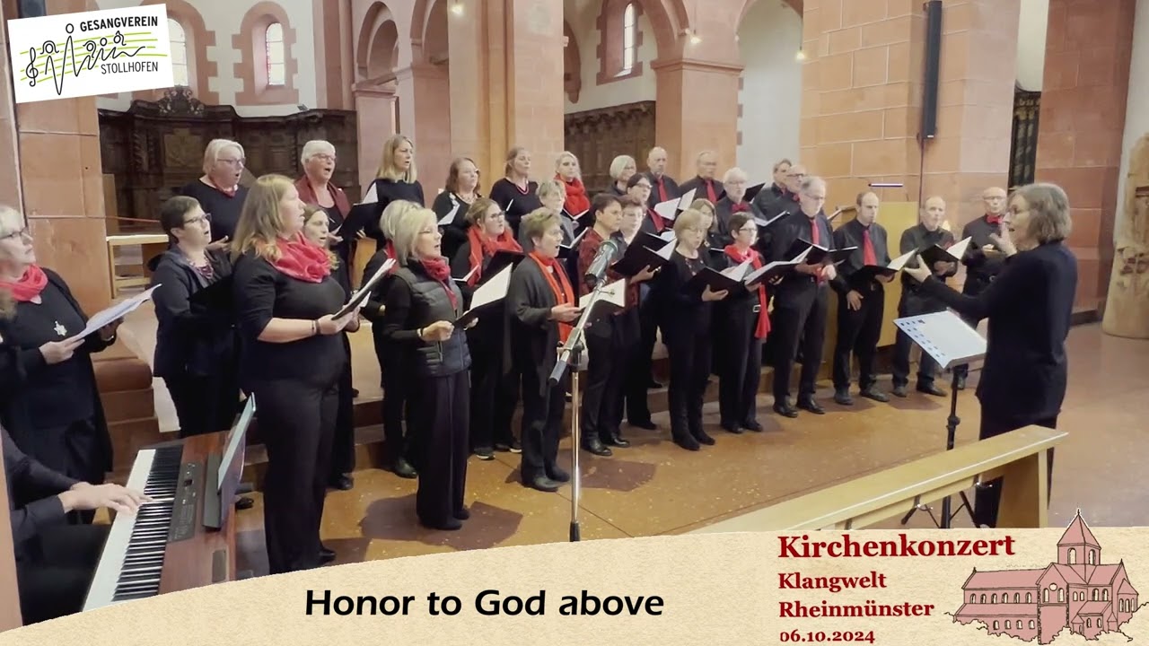 Honor to god above - Konzert im Münster Schwarzach