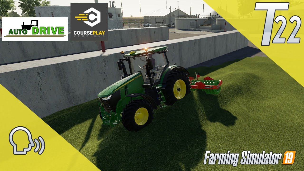 SILÁŽE pomocí AUTODRIVE a COURSEPLAY - Práce na jámě (2. díl) | FS19 CZ - tutoriál