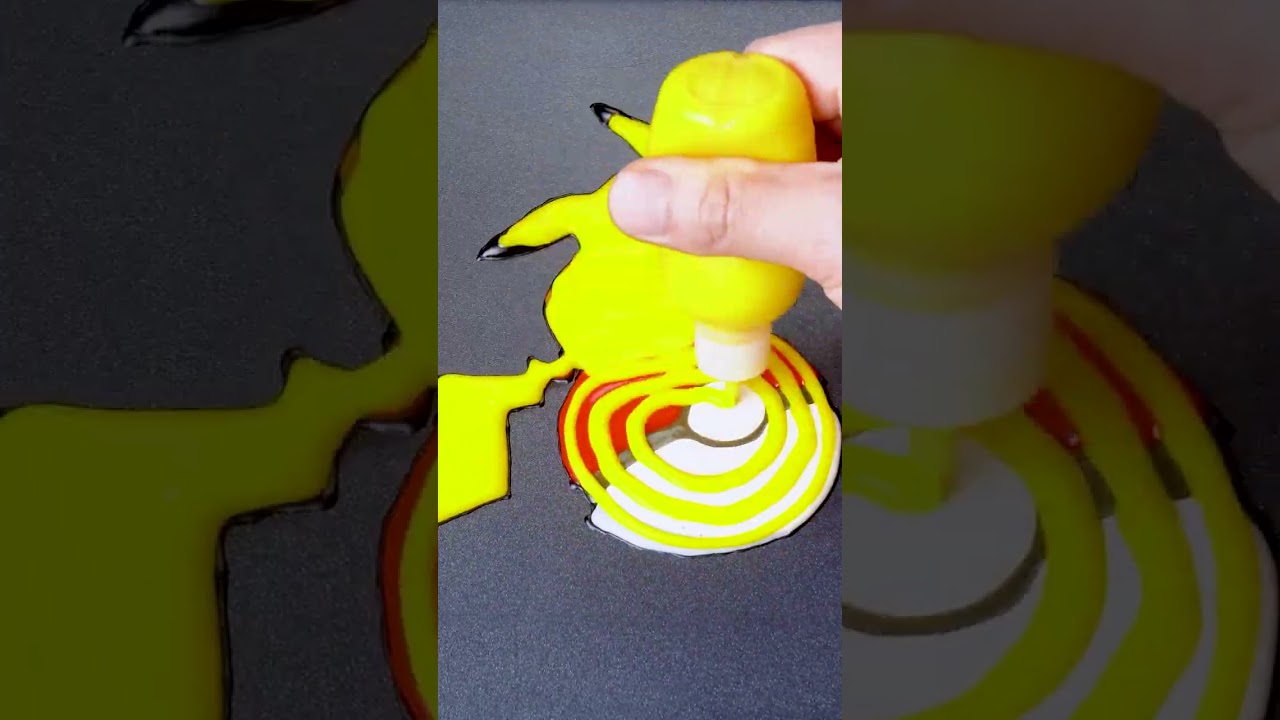 Pikachu & Poké Ball Pancake Art! ⚡ 
