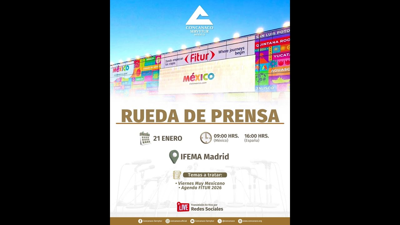#EnVivo | Rueda de Prensa