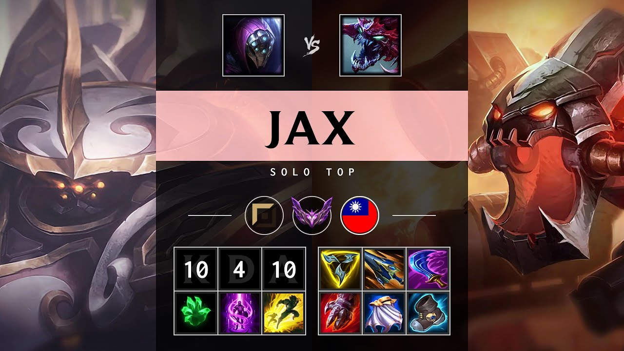 Jax Top vs Cho'Gath: Legendary - TW Master Patch 14.24