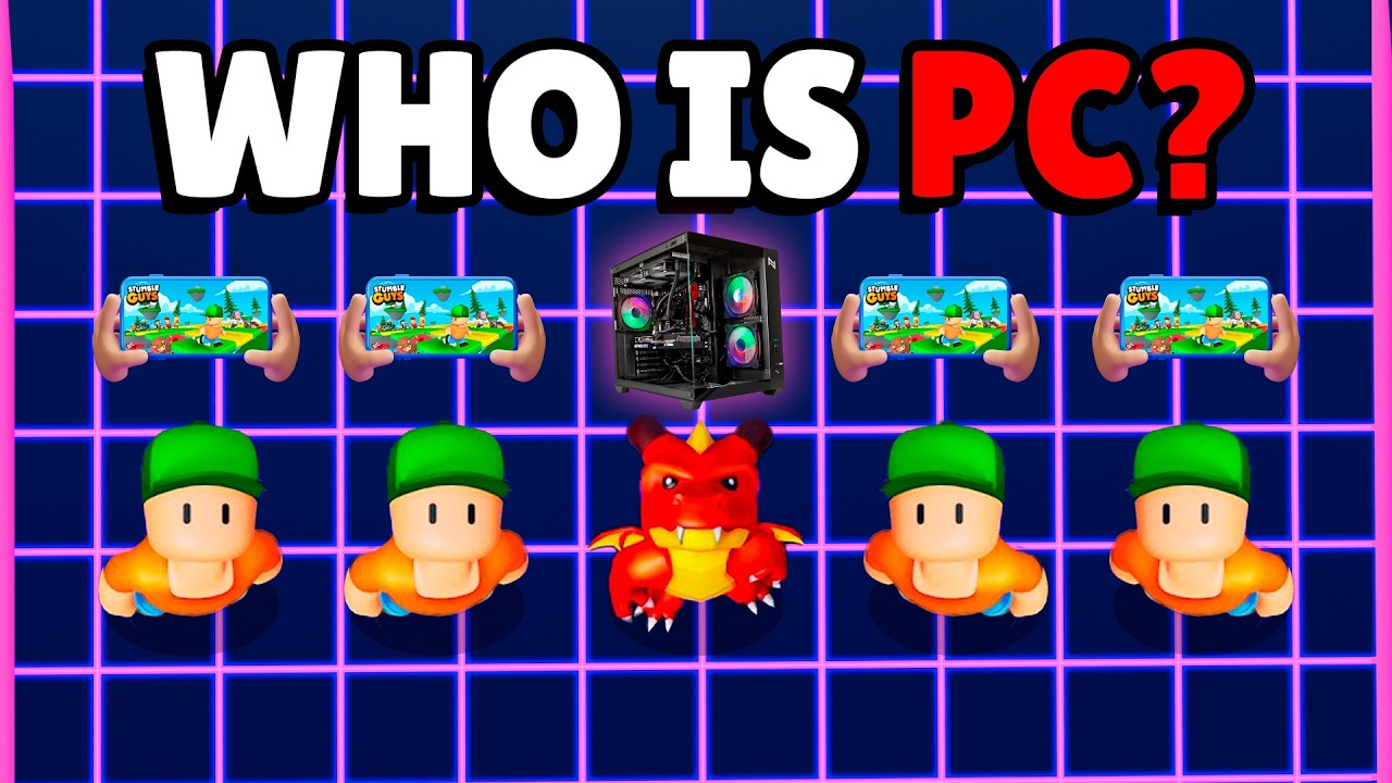 5 Mobiles vs 1 SECRET Pro PC Player!