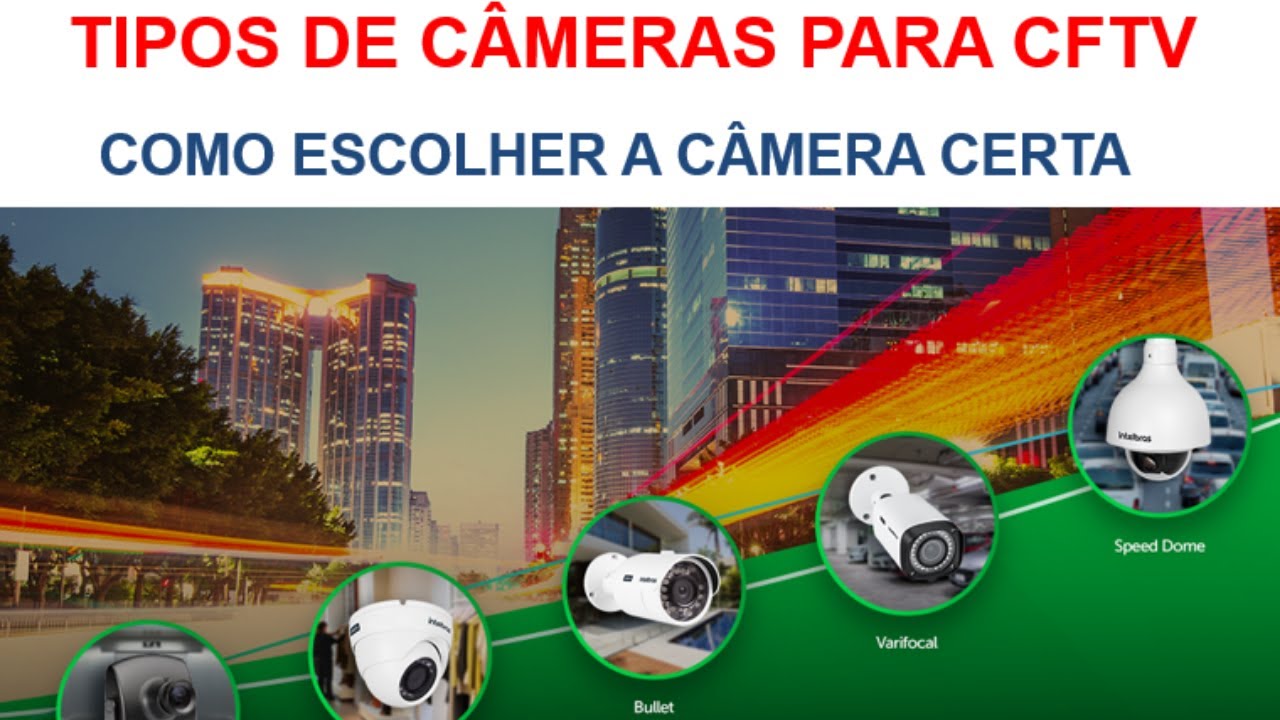 V&iacute;deo aula 68 Tipos de c&acirc;meras para CFTV
