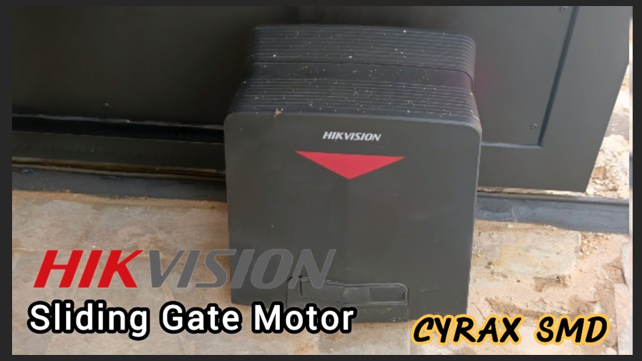 CYRAX SMD Hikvision Sliding Gate Motor
