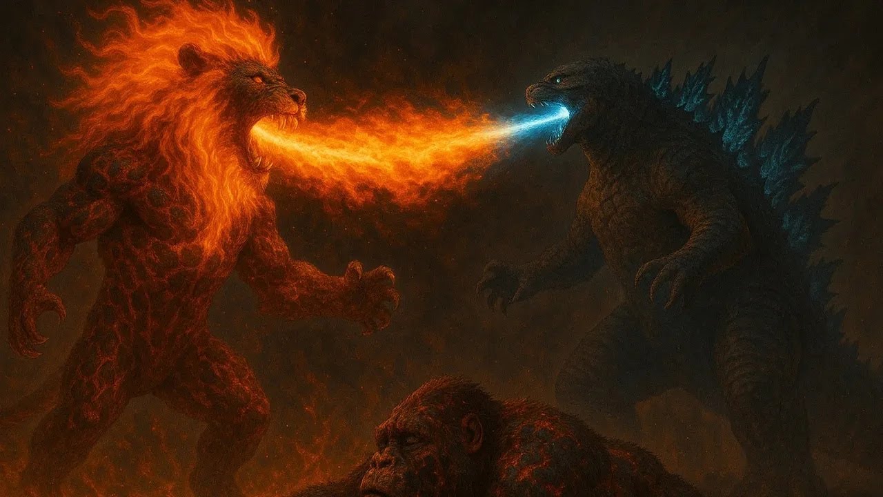 MONSTER vs LEGEND &ndash; Epic Titan Battle in a Burning City
